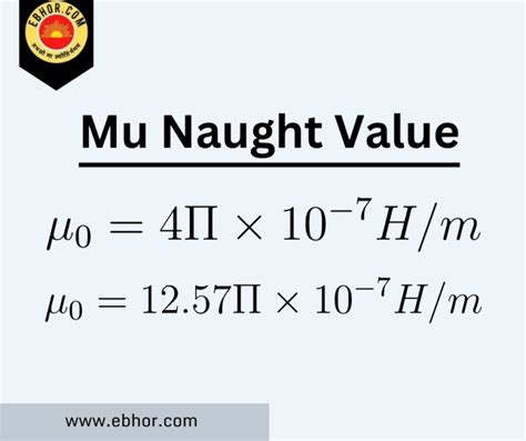 what is mu equal to in physics